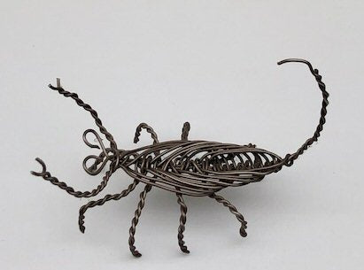 Wire Scorpion Figurine