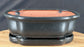 Matte Black Bonsai Pot - With Matching Humidity Drip Tray - 10.5" x 8.75" x 3.25"
