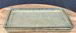 Olive Green Bonsai Pot - With Matching Humidity Drip Tray - 10.25" x 8.0" x 3.0"