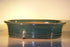 Dark Moss Green Ceramic Bonsai Pot - Oval -17.5 x 13.75 x 4.5 OD