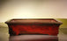 Parisian Red Ceramic Bonsai Pot - Rectangle-19.5 x 15.5 x 5.0