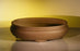 Tan Unglazed Ceramic Bonsai Pot - Oval-14.125 x 11.0 x 4.0