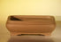Tan Unglazed Ceramic Bonsai Pot - Rectangle -10 x 7.825 x 3.125
