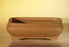 Tan Unglazed Ceramic Bonsai Pot - Rectangle -10 x 7.825 x 3.125