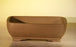 Tan Unglazed Ceramic Bonsai Pot - Rectangle-10.7 x 7.9 x 3