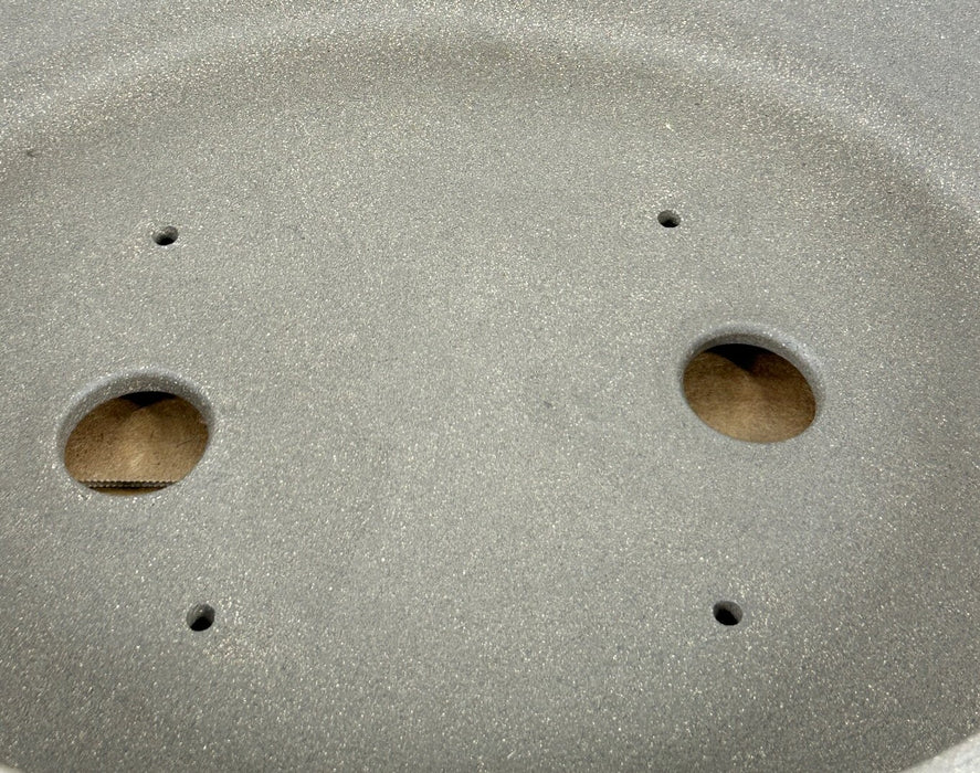 Sandstone Beige Bonsai Pot - Oval - 16.25" x 13.25" x 3.75"