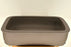 Tan Unglazed Ceramic Bonsai Pot - Rectangle -18.0 x 3.25 x 4.0
