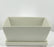 Matte White Rectangle Bonsai Pot-With Humidity / Drip Tray-
