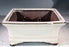 Beige Ceramic Bonsai Pot - Rectangle -Professional Series -6 x 4 x 2