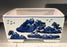 Blue on White Porcelain Bonsai Pot - Rectangle -8.5 x 6.5 x 4