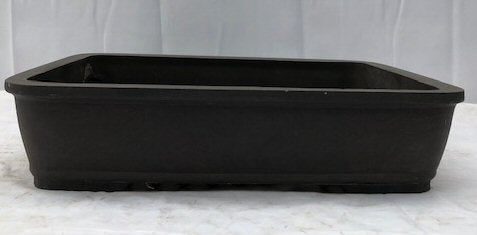 Brown Mica Bonsai Pot - Rectangle-14 5/8 x 11.25 x 3.25 OD-13.25 x 9.75 x 2.75