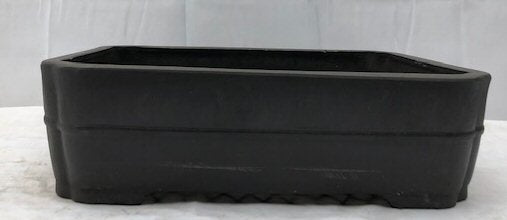Brown Mica Bonsai Pot - Rectangle-16 3/8 x 13.0 x 4.5 OD-14 7/8 x 11 3/8 x 3.75