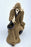 Miniature Ceramic Mud Man Figurine-With Pipe Large - 2.5
