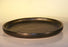 Ceramic Humidity/Drip Bonsai Tray - Black Round-11.25 x 1.0