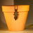 Cast Iron Hanging Garden Pot Decoration - Wasp-1.5 Wide x 3.25 High