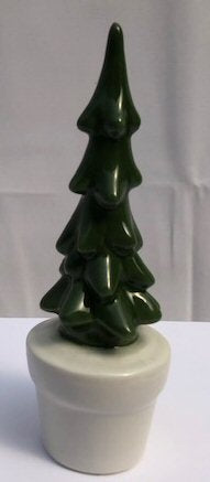 Miniature Ceramic Figurine-Christmas Tree - 6