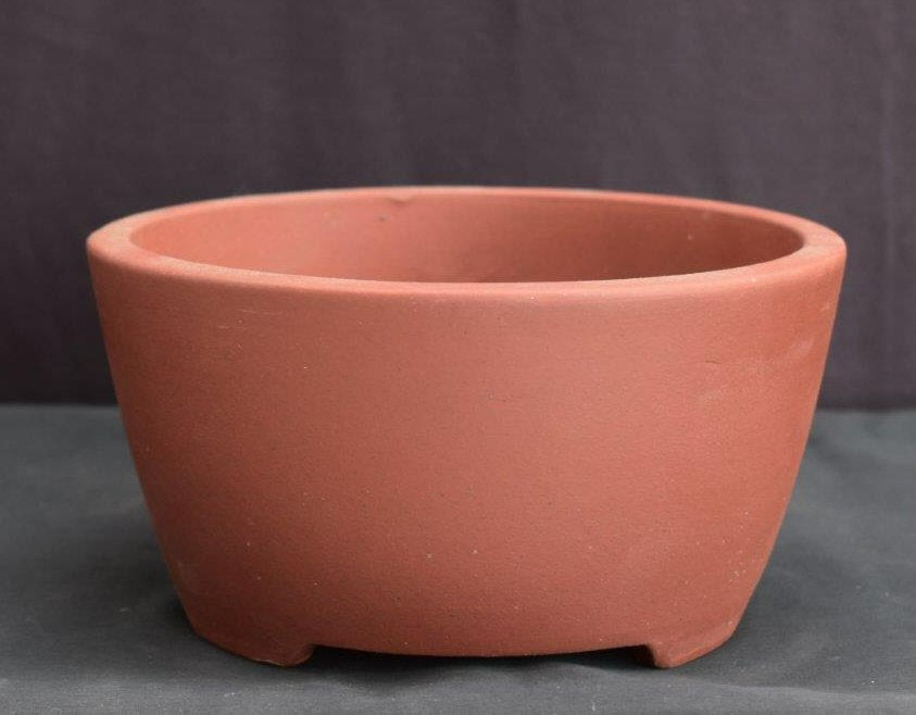 Round Unglazed Bonsai Pot-5.5 x 5.5 x 2.5