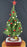 Dwarf Alberta Spruce Bonsai Tree-With Holiday Decorations-(picea glauca conica)