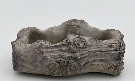 Faux Log Bonsai Pot - 8